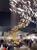 Glass Feathers Flying Chandelier - Image 16