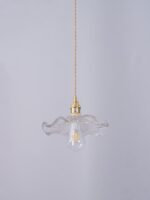 Glass Hibiscus Flower Swag Light - Image 15
