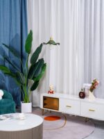 Glass Hibiscus Flower Pendant Light - Image 13