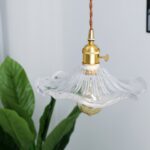 Glass Hibiscus Flower Swag Light - Image 17