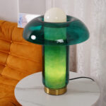 Glass Mushroom Table Lamp - Image 2