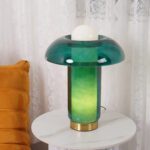 Glass Mushroom Table Lamp - Image 3