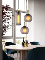 Pendulum Glass Pendant Lamp - Image 3