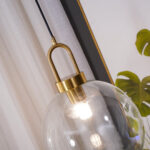 Glass Pendant Swag Light - Image 15