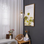 Glass Pendant Swag Light - Image 12