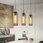Glass Pendant Swag Light - Image 6