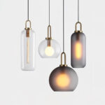 Glass Pendant Swag Light - Image 5