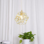 Glass Petal Pendant Light - Image 6