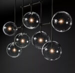 Glass Globe Mobile Chandelier - Image 13