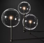 Glass Globe Mobile Chandelier - Image 16