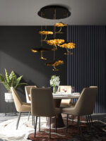 Brass Aviary Constellation Chandelier - Image 3