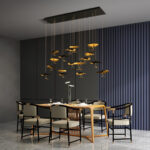 Brass Aviary Constellation Chandelier - Image 2