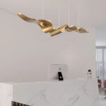 Gold Ribbon Chandelier - Image 6