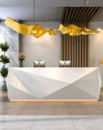 Gold Ribbon Chandelier - Image 13