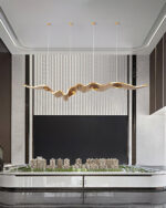 Gold Ribbon Chandelier - Image 18