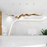Gold Ribbon Chandelier - Image 12
