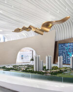 Gold Ribbon Chandelier - Image 20