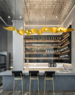 Gold Ribbon Chandelier - Image 16