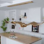 Gold Ribbon Chandelier - Image 3