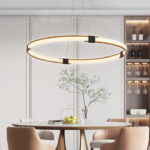 Gold Ring Chandelier - Image 15