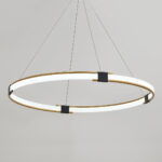 Gold Ring Chandelier - Image 10