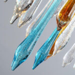 Gold Round Teardrop Chandelier - Image 11