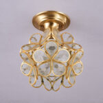 Golden Bloom Ceiling Light - Image 4