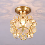 Golden Bloom Ceiling Light - Image 3