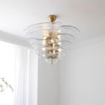 Petals Gold Murano Chandelier - Image 3