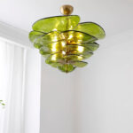Petals Gold Murano Chandelier - Image 7