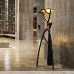 Gothic Tree Sculpture Floor Lamp - Image 3