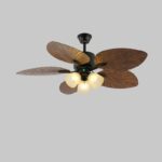 Banana Leaves Ceiling Fan Light - Image 10