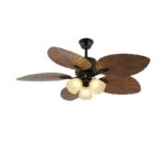 Banana Leaves Ceiling Fan Light - Image 14