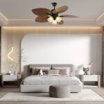 Banana Leaves Ceiling Fan Light - Image 7