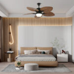Banana Leaves Ceiling Fan Light - Image 5