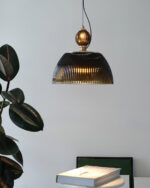 Glass Bowl Pendant Lamp - Image 12