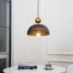 Glass Bowl Pendant Lamp - Image 3
