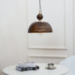 Glass Bowl Pendant Lamp - Image 5