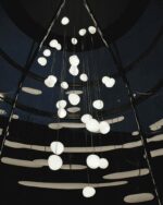Gregg Stone Shape Glass Pendant Light - Image 14