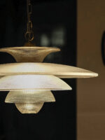 Grid Glass Pendant Light - Image 6