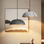 Half Dome Vintage Ceramic Pendant Lamp - Image 2