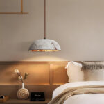 Half Dome Vintage Ceramic Pendant Lamp - Image 4