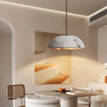 Half Dome Vintage Ceramic Pendant Lamp - Image 14