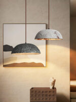 Half Dome Vintage Ceramic Pendant Lamp - Image 16