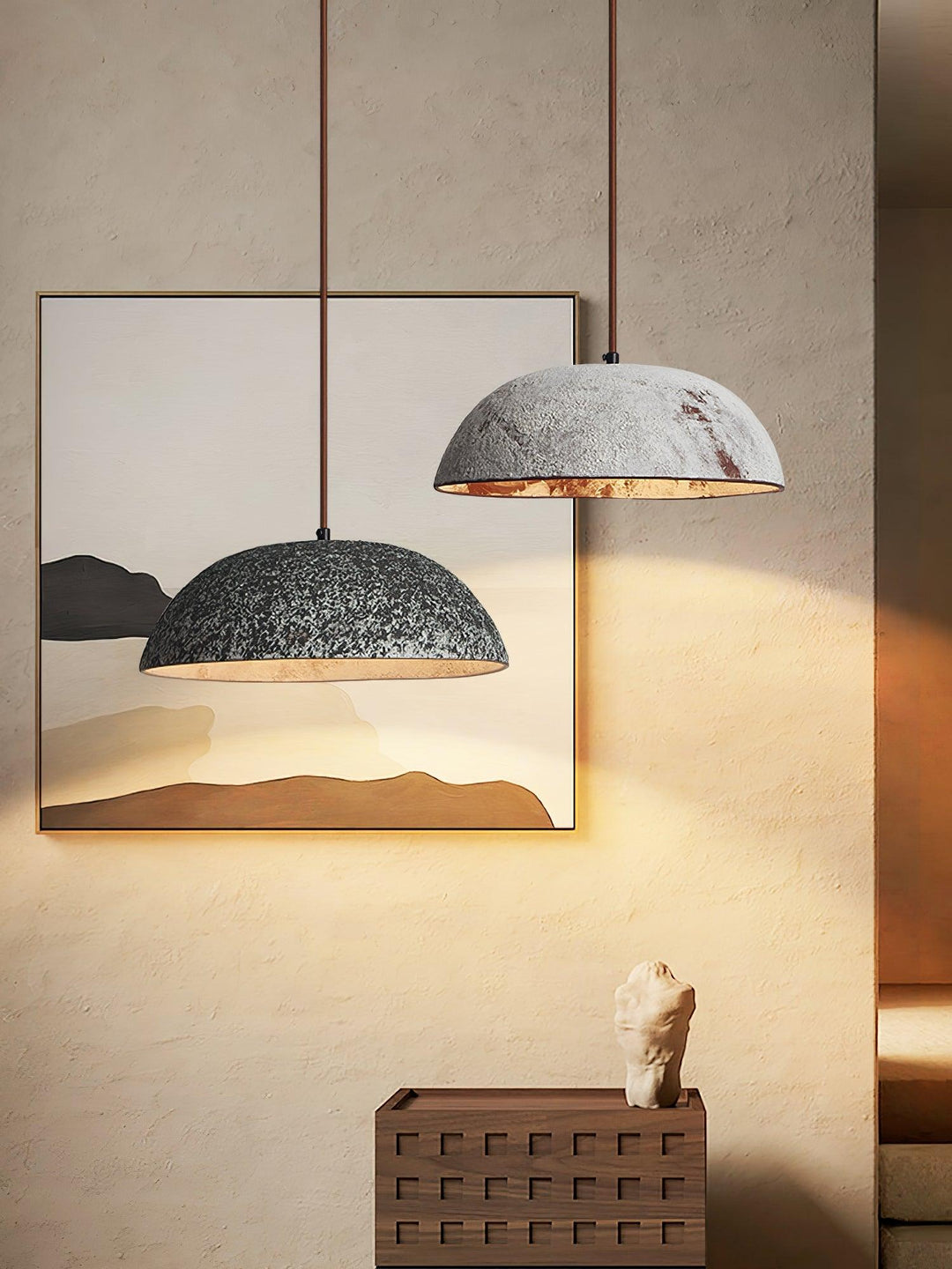 Half Dome Vintage Ceramic Pendant Lamp - Image 16