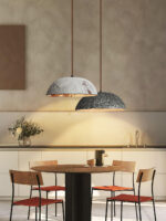 Half Dome Vintage Ceramic Pendant Lamp - Image 17
