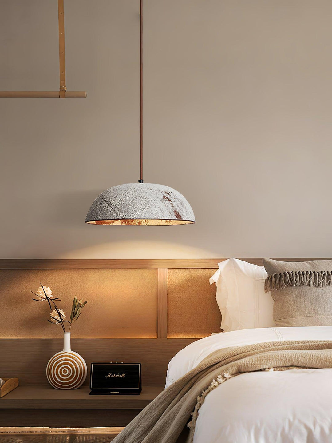 Half Dome Vintage Ceramic Pendant Lamp - Image 18