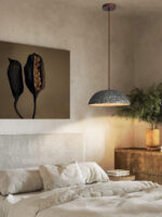 Half Dome Vintage Ceramic Pendant Lamp - Image 20