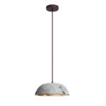 Half Dome Vintage Ceramic Pendant Lamp - Image 10