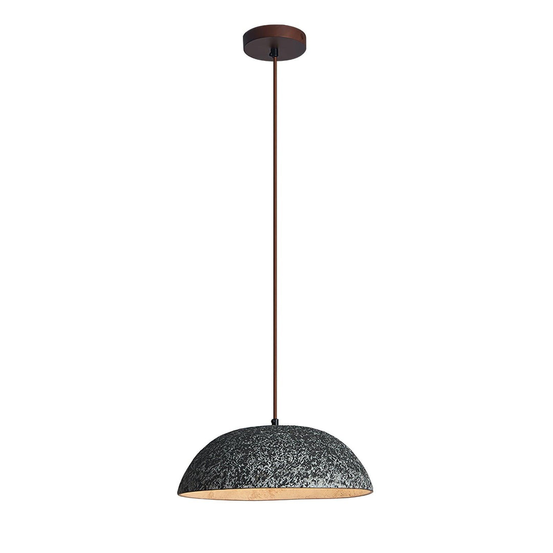 Half Dome Vintage Ceramic Pendant Lamp - Image 11